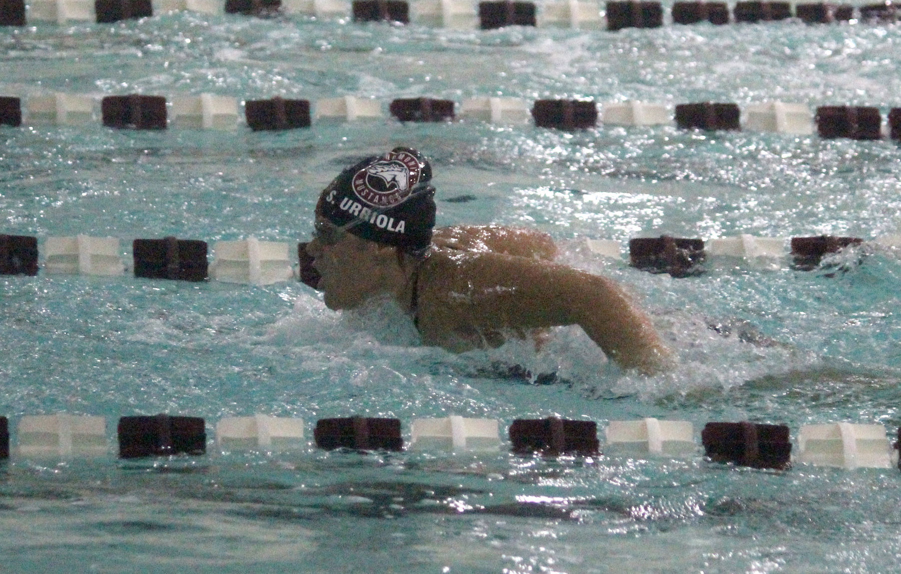 Menomonie girls swim and dive triangular 9-24-19